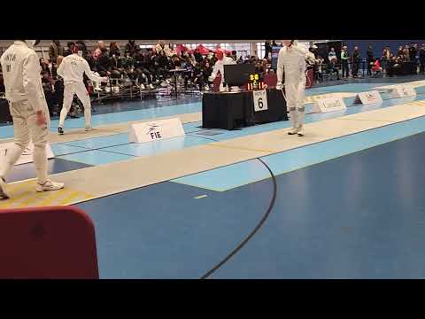 Knysh USA Vs Andrasfi HUN Men's Epee T32 Vancouver 2025