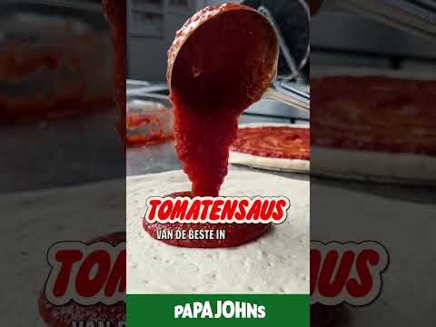 The Best Pizza 🍕 Fresh dough from Papa Johns secret recipe 🍅 Tomato sauce with the best ingredients