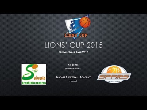 LIONS' CUP 2015 - Sabonis - KK Spars