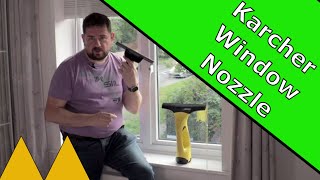 Karcher steam cleaner window nozzle,  should i get one? Is there a better way?