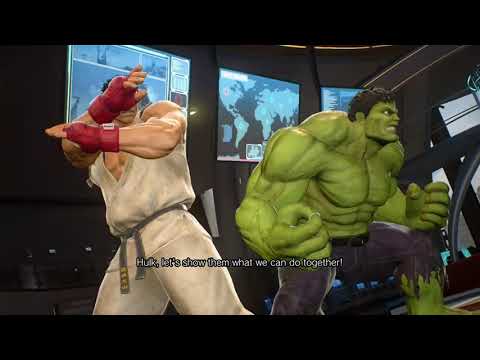 Marvel vs capcom infinite ryu and hulk s friends of power gameplay part.31 Xbox one