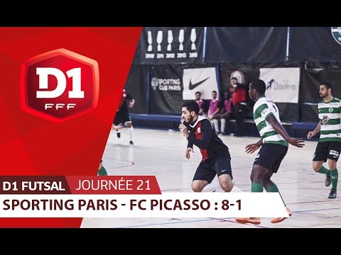 J21 : Sporting Paris - FC Picasso (8-1), le résumé