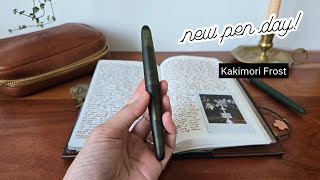 ✨ New Pen Day: Kakimori Frosted Pen