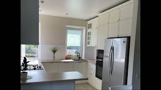 Неоклассическая угловая бежевая кухня Проект 50 фото 8