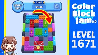 Soluzione del Livello 1671 di Color Block Jam