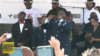Jay Electronica, Talib Kweli, and J Cole Perform Just Begun at the 2014 Brooklyn Hip Hop Festival