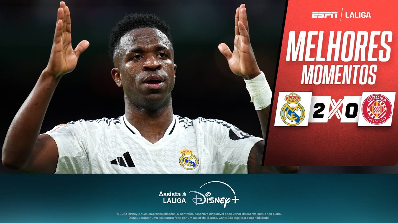 Vinicius Jr. acaba com JEJUM DE GOLS, Modric brilha com GOLAÇO, e Real Madrid bate Girona em LALIGA