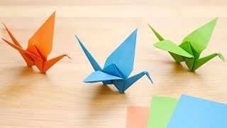 Origami Crane - Easy Step-by-Step Paper Crane Instructions