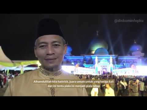 Pekanbaru Juara Umum MTQ XXXVII Tingkat Provinsi Riau