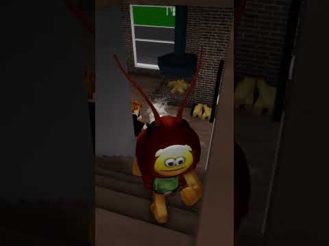 MATANDO CUCARACHAS EN BROOKHAVEN xd #SHORTS #ROBLOX