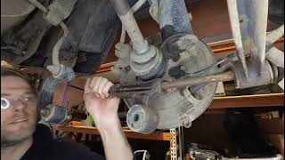 How-to | Removal of seized bolt in Subaru rear lower control arms. OE Part number 20540AA001