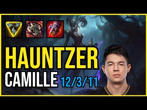 HAUNTZER - CAMILLE vs. GRAGAS Top | NA MASTER | PATCH 11.2