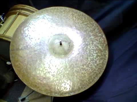 22 CLTB DD Turk Ride, 2386g - Handcrafted cymbals by Craig Lauritsen.MOV