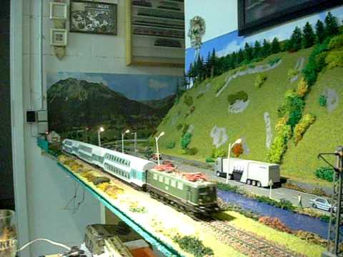 Doppelstockzug  mint mit  BR 141