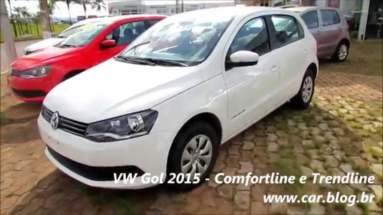 VW Gol 2015 - Comfortline e Trendline - detalhes - www.car.blog.br