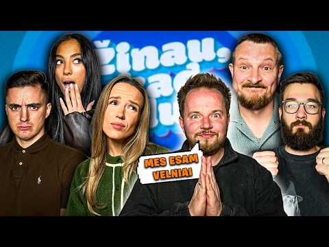 Humoro Klubo Tamsiausios Paslaptys! | ŽINAU, KAD MELUOJI #48