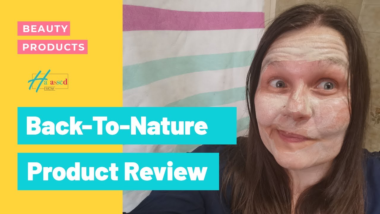 Back 2 Nature Face Mask Review👍👍
