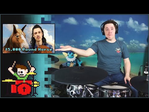 Lubalin - 15,000 Pound Horse On Drums!