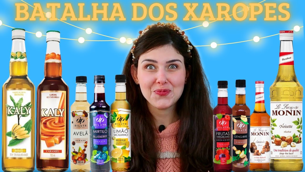 XAROPES MONIN, KALY E DILUTE| QUAL É QUALIDADE