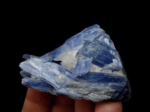 DYSTEN (CYANIT) & KWARC - Brazylia, Minas Gerais, Coronel Murta, Barra do Salinas
