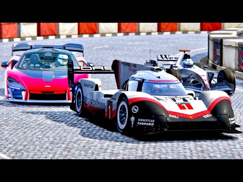 McLaren Senna vs McLaren F1 2004 vs Porsche 919 EVO - Highlands
