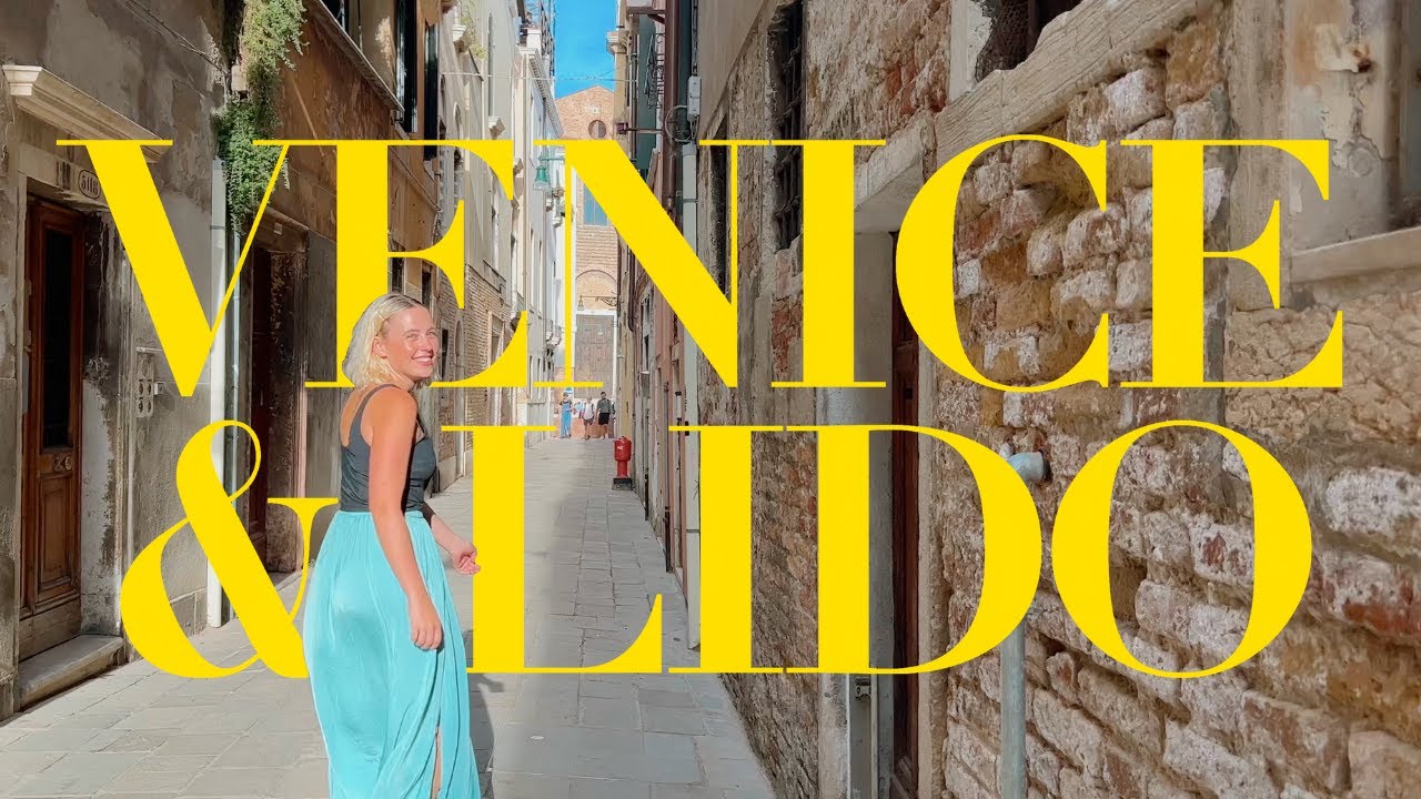 Immerse yourself in the captivating charm of Venice's Lido through this mesmerizing video!