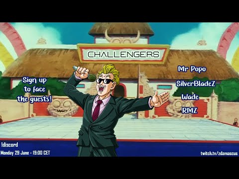DBFZ CHALLENGERS Top4! MrPopo, SilverBladeZ, Wade, Plug!