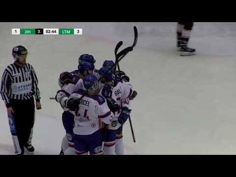 SESTŘIH . zápasu čtvrtfinále: Jihlava - Litoměřice 1:4