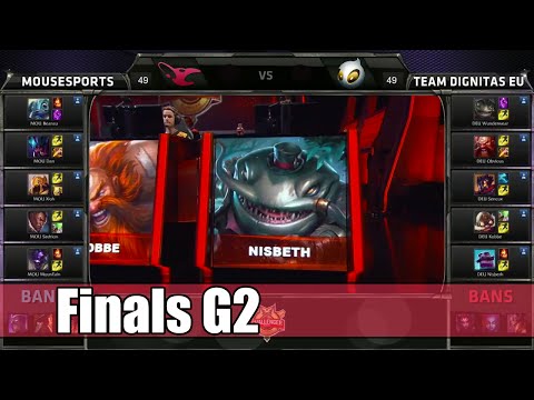 Mousesports vs Dignitas EU | Game 2 Grand Finals S5 EUCS Summer 2015 | MOU vs DEU G2 Final EUCS