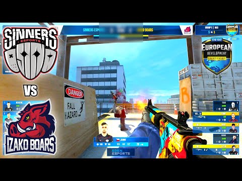 Sinners vs Izako Boars - European Development Championship | CSGO HIGHLIGHTS