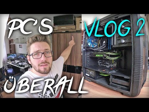 Noch mehr Technik + PCs + Retro Spiele - YouTube Studio | Tag 2