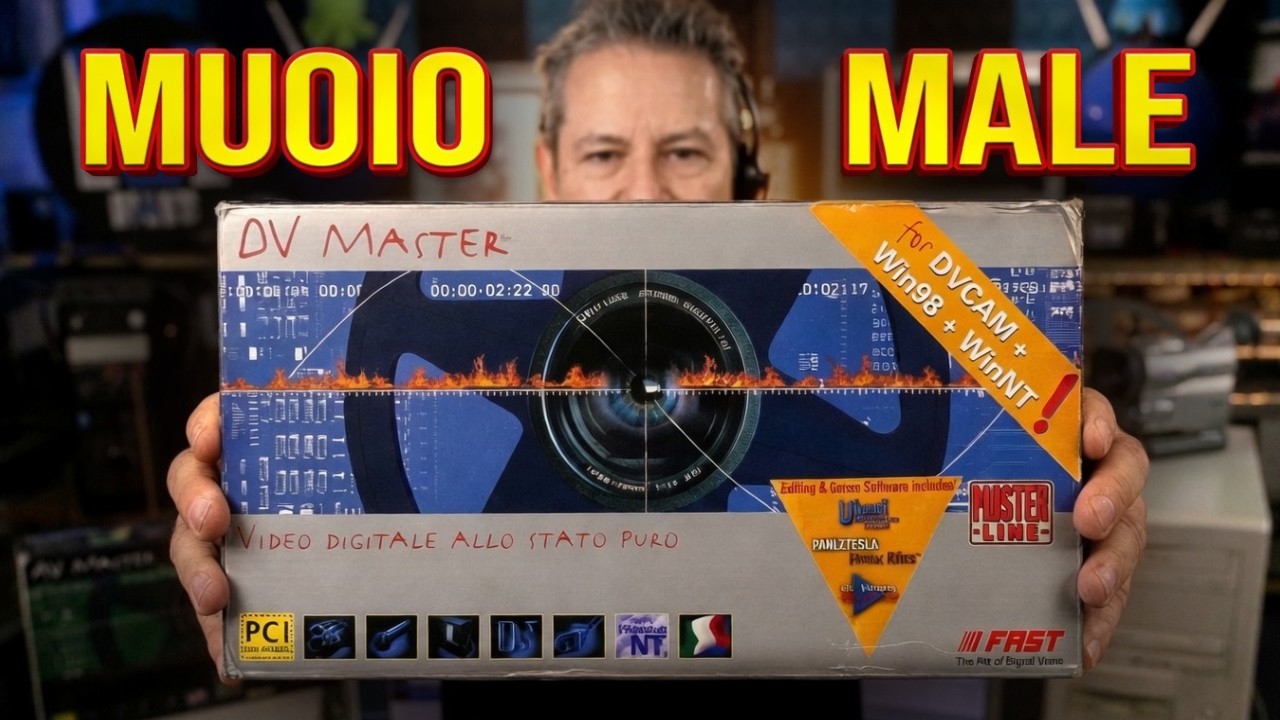 Retro Computer: Installo la FAST DV Master e muoio male! Editing video anni '90 Feat.@asbestomolesto
