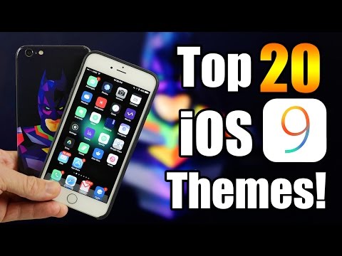 Top 20 Best iOS 9 Themes!