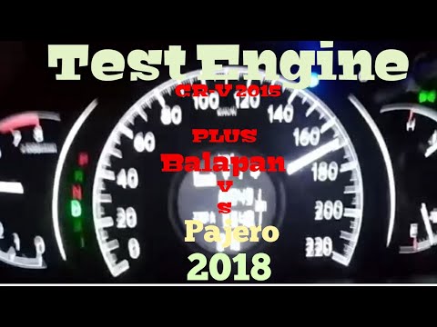 COBA CR-V, Pajero, Rush Dan Innova Balapan di Jalur Tol