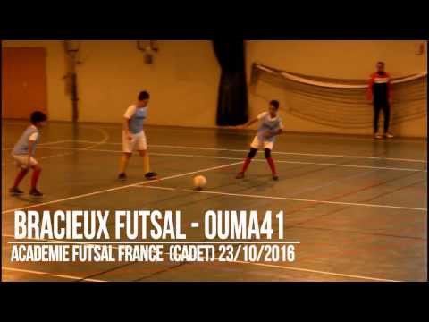 (2016/2017) Académie Futsal France (Cadet) Bracieux F - Ouma 41 (11-1) 23/10/2016