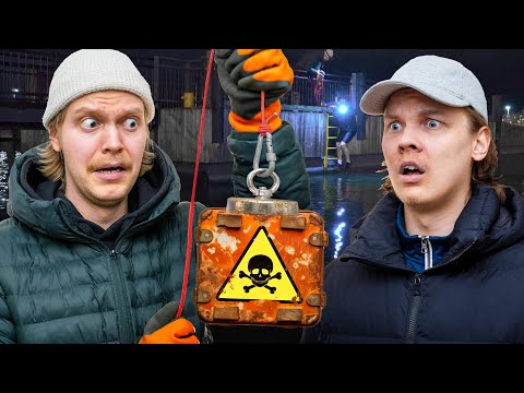 Olli ja Veikka etsii aarteita merestä! (MAGNEETTIKALASTUS-VIDEO)
