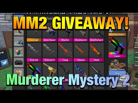 How To Get Free Godlys In Mm2 - roblox murder mystery 2 eternal 2 code