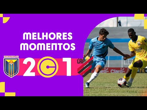 Gols e lances de Catanduva x Athletico Paranaense