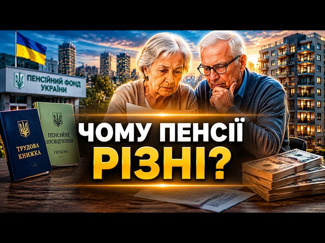 Стаж однаковий, а пенсії різні! Чому так? Коротко про пенсійну формулу та приховані пастки