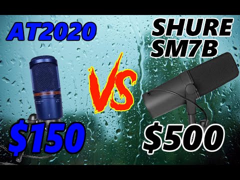 AT2020 vs SHURE SM7B