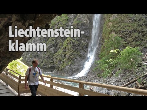 Liechtensteinklamm gorge in Salzburg: Hike one of the deepest and longest gorges in the Alps/Austria