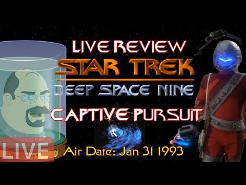 Star Trek: Deep Space Nine - Captive Pursuit - Netflix S01E05 - Live Rewatch