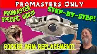 Ram Promaster - Start to Finish Video - Removing the Intake Replacing the Rocker Arms Pentastar Tick