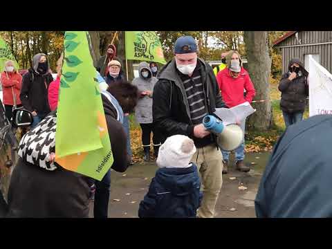 2020.10.30 | #dannibleibt | Demo in Appenrod | Bürgermeisterin Blum beantwortet Bürgerfragen