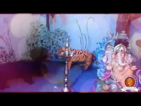 Suraj Bhagat Home Ganpati Decoration Video