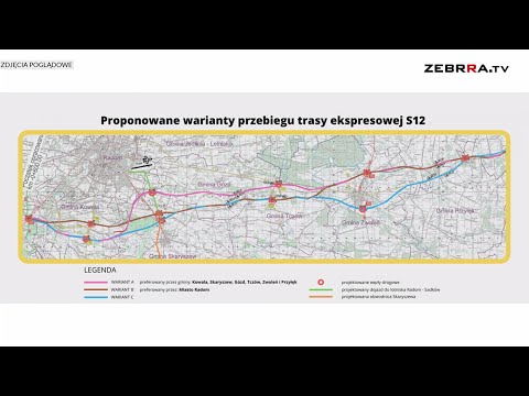 Kontrowersje wokół projektu trasy S12