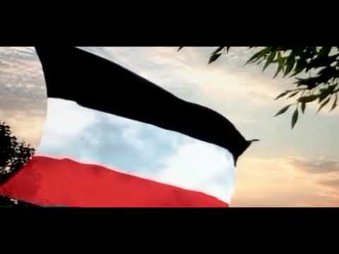 Anthem of the German Weimar Republic 1919-1933 and 1933-1935 flags