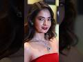 The Most Beautiful Anushka Sen Arrives In Red For Red Carpet Shorts Anushkasen Red