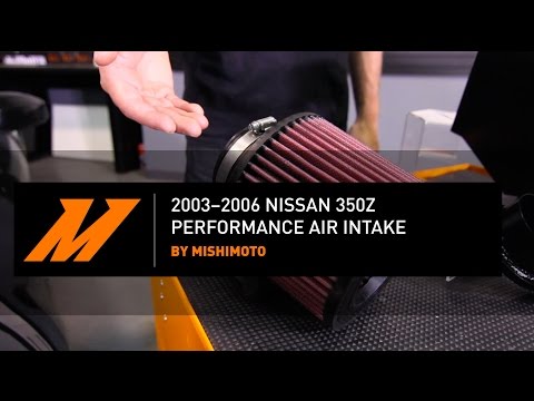 2003–2006 Nissan 350Z Intake Features Video By Mishimoto