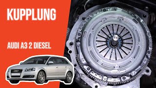 Youtube thumbnail of video "Wie Audi A3 2 2.0 TDI Kupplungssatz wechseln 🌧"